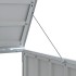 Cobertizo de contenedor de basura acero verde 72x81x115