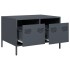 Mueble para TV acero laminado en frío antracita 68x50x43,5