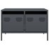 Mueble para TV acero laminado en frío antracita 68x50x43,5