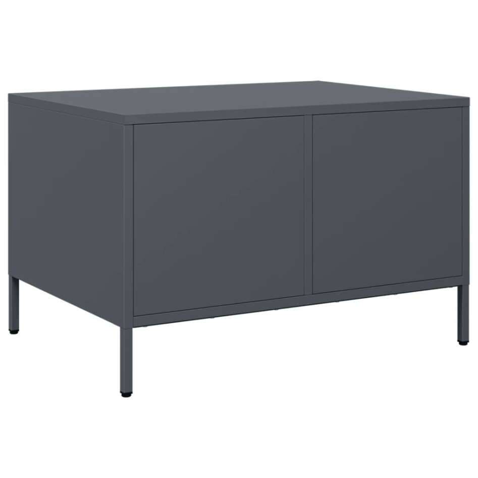 Mueble para TV acero laminado en frío antracita 68x50x43,5