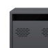 Mueble para TV acero laminado en frío antracita 68x50x43,5