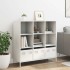 Aparador de acero blanco 101,5x39x103,5