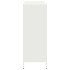 Aparador de acero blanco 101,5x39x103,5