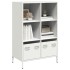 Aparador acero blanco 68x39x103,5