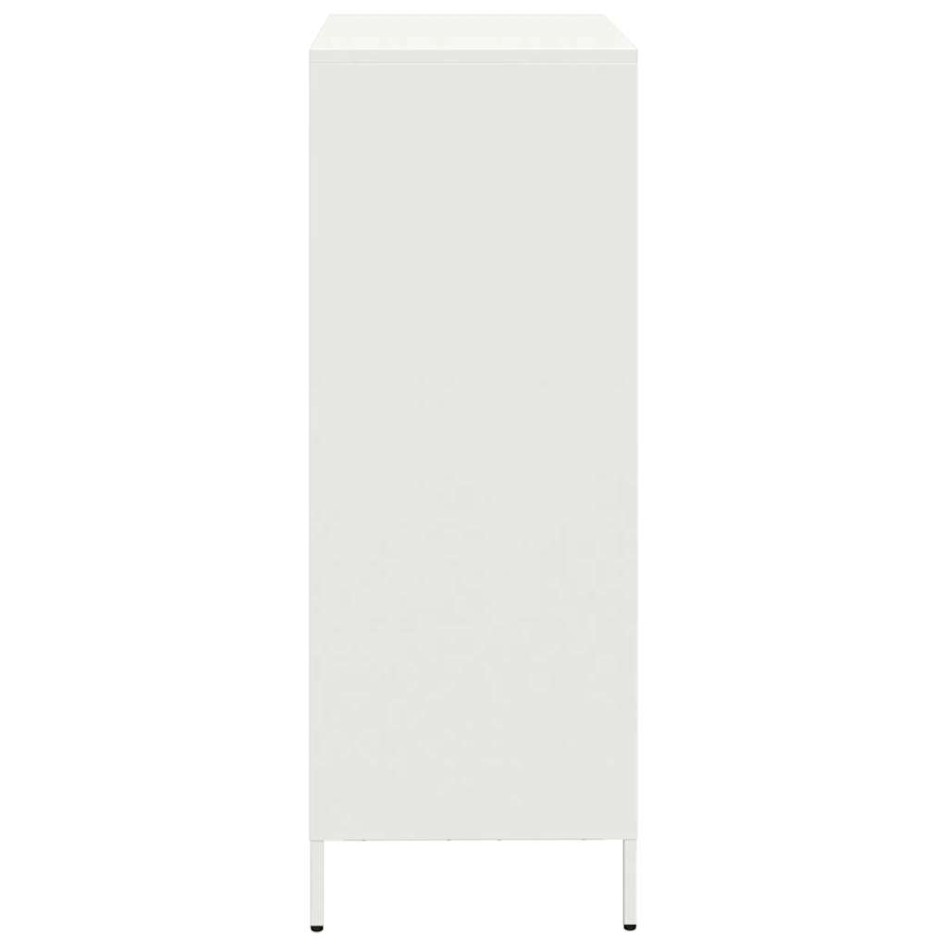 Aparador acero blanco 68x39x103,5