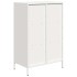 Aparador acero blanco 68x39x103,5