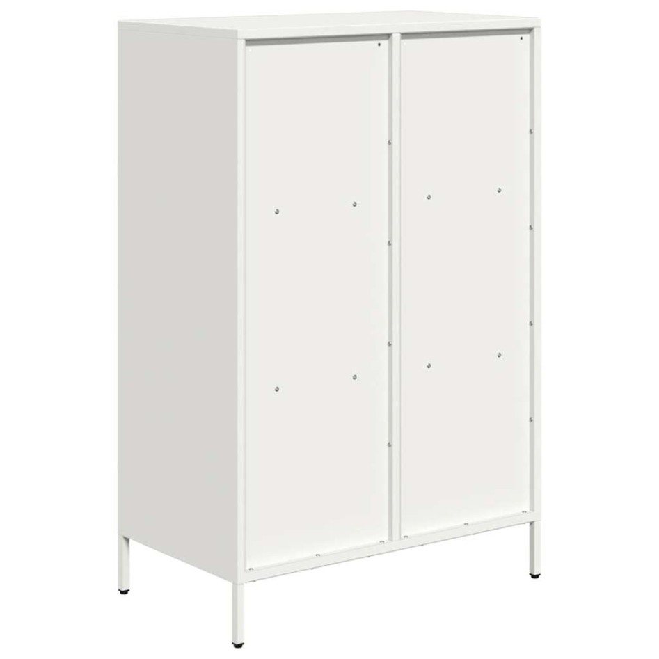 Aparador acero blanco 68x39x103,5