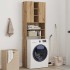 Armario de lavadora roble artisan 64x25,5x190