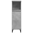 Set muebles de baño 2 piezas madera contrachapada gris