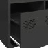 Aparador de acero laminado en frío negro 101,5x39x73,5