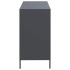 Aparador acero laminado en frío gris antracita 101,5x39x73,5