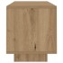 Mueble de TV luces LED madera roble artisan 160x35x40