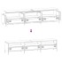 Mueble para TV acero laminado en frío blanco 202x39x43,5