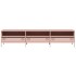 Mueble para TV acero laminado en frío rosa 202x39x43,5