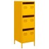 Aparador de acero amarillo mostaza 39x35x103,5