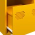 Aparador de acero amarillo mostaza 39x35x103,5