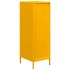 Aparador de acero amarillo mostaza 35x39x103,5