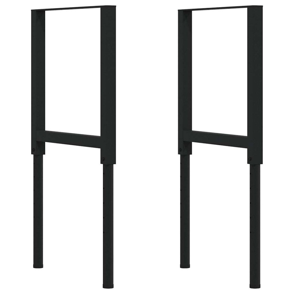 Banco de trabajo madera maciza de roble 100x60x(71,5-98)