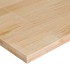Banco de trabajo madera maciza de roble 100x60x(71,5-98)