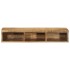 Mueble de TV de pared madera maciza mango rugosa 100x30x19