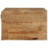 Mueble de TV de pared madera maciza mango rugosa 100x30x19