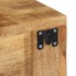 Mueble de TV de pared madera maciza mango rugosa 100x30x19