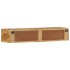 Mueble de TV de pared madera maciza mango rugosa 100x30x19