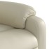 Sillón reclinable de masaje cuero sintético