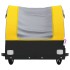 Remolque para bicicleta hierro negro y amarillo 45