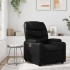 Sillón reclinable de cuero sintético