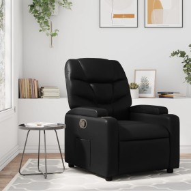 Sillón reclinable de cuero sintético