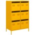 Aparador acero amarillo mostaza 68x39x101,5