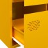 Aparador acero amarillo mostaza 68x39x101,5