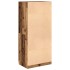 Armario de madera de ingeniería madera envejecida 80x52x180