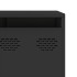 Mueble para TV acero laminado en frío negro 202x39x43,5