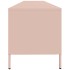Mueble para TV acero laminado en frío rosa 202x39x43,5