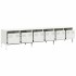 Mueble para TV acero laminado en frío blanco 202x39x43,5