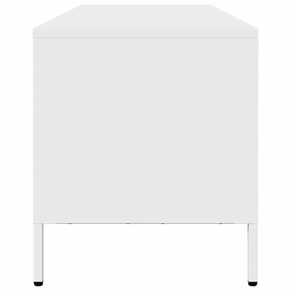 Mueble para TV acero laminado en frío blanco 202x39x43,5