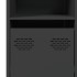 Aparador de acero laminado en frío negro 135x39x73,5