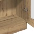 Aparador alto madera ingeniería roble artisan 82,5x30,5x185