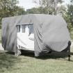 Funda para caravana tela no tejida gris 670x250x220 cm