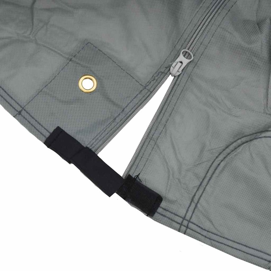 Funda para caravana tela no tejida gris 670x250x220