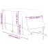 Funda para caravana tela no tejida gris 670x250x220