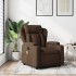 Sillón reclinable con masaje de tela