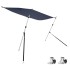 Set de toldo T-Top extensión azul marino 174x205x(115-194)