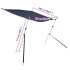Set de toldo T-Top extensión azul marino 174x205x(115-194)