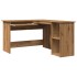 Escritorio de esquina madera contrachapada 120x140x75