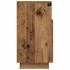 Mesillas de noche 2 uds con 2 cajones madera vieja 36x36x68