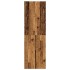 Aparador alto madera de ingeniería envejecida 60x32x190