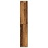 Aparador alto madera de ingeniería envejecida 60x32x190